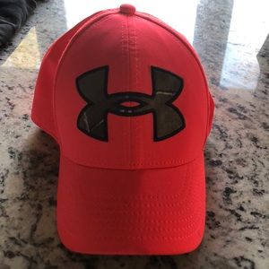 Pink camo Under Armour hat